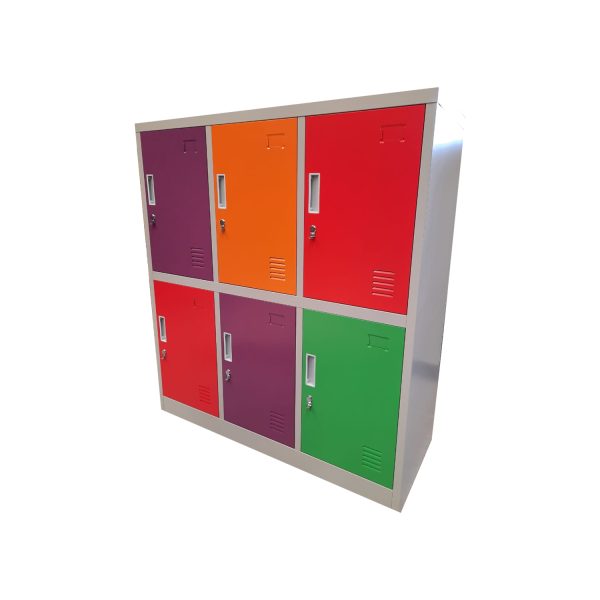 Locker Kids 6 Puertas Multicolor